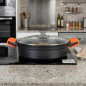 Cacerola con Tapa 32 cm Aluminio | Apta para Inducción | Capacidad 5,9 L | Apto para Lavavajillas Cacerola con Tapa 32 cm Aluminio | Apta para Inducción | Capacidad 5,9 L | Apto para Lavavajillas