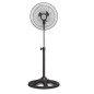 Set di 2 Ventilatore da Terra 10'' 45W con 3 Velocità e Altezza Regolabile 1 metro