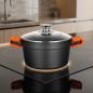 Cacerola honda de aluminio fundido Orbegozo FULL INDUCTION, Ø 20cm, Cacerola aluminio fundido, Cacerola inducción Cacerola honda de aluminio fundido Orbegozo FULL INDUCTION, Ø 20cm, Cacerola aluminio fundido, Cacerola inducción