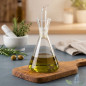 Lubrificador de vidro Orbegozo de 500 ml. Bico removível e antipingos. Lubrificador de cozinha, lubrificador de vidro. Lubrificador de vidro Orbegozo de 500 ml. Bico removível e antipingos. Lubrificador de cozinha, lubrificador de vidro.