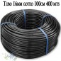 16mm drip irrigation pipe 100cm black, 400 meters