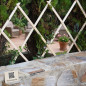 Celosia de Madera 180x180 cm | Celosia Interior Exterior | Celosia Extensible | Celosia Decorativa | Celosia Jardin