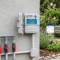 Hunter X2 irrigation programmer, 4 outdoor zones Hunter X2 irrigation programmer, 4 outdoor zones