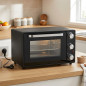 Orbegozo Elektro-Tischbackofen 38 Liter.  Leistung: 2000 W. Einstellbarer Thermostat von 100°C - 230°C.