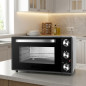  Orbegozo tabletop electric oven 38 liters.  Power: 2000 W. Adjustable thermostat from 100°C - 230°C.