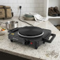  Orbegozo electric plate.  Power 1500W.  185mm diameter.  Adjustable intensity thermostat.
