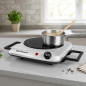 Table de cuisson vitrocéramique portable Orbegozo 1200W. Diamètre de la surface de cuisson: 177 mm Table de cuisson vitrocéramique portable Orbegozo 1200W. Diamètre de la surface de cuisson: 177 mm