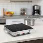 Table de cuisson vitrocéramique portable Orbegozo 2000 W. Diamètre de la surface de cuisson: 205 mm. Surface en verre trempé Table de cuisson vitrocéramique portable Orbegozo 2000 W. Diamètre de la surface de cuisson: 205 mm. Surface en verre trempé