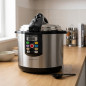 Panela de pressão elétrica programável, 8L, timer até 24 horas, cozimento ultra rápido, panela de pressão, programável, 8L