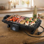 Orbegozo tabletop electric barbecue. Grill size: 39 x 21.5 cm. Power 2200W. Orbegozo tabletop electric barbecue. Grill size: 39 x 21.5 cm. Power 2200W.