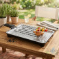 Barbecue de table électrique Orbegozo 2000W. Dimensions de la grille: 37 x 26 cm