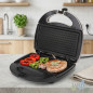 Grill inoxidable, cocina sana, bajo nivel de grasa, superficie grill, 800W, grill, cocina sana