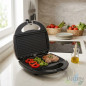 Grill inoxidable, cocina sana, bajo nivel de grasa, superficie grill, 800W, grill, cocina sana