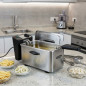Friteuse professionnelle en acier inoxydable Orbegozo 2,5 L Thermostat réglable. Puissance 2000W Friteuse professionnelle en acier inoxydable Orbegozo 2,5 L Thermostat réglable. Puissance 2000W