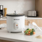 Orbegozo Reiskocher.  Leistung 700 W. Fassungsvermögen 1,8 l. Warmhaltefunktion.