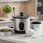 Panela elétrica de arroz, 400W, 1L, panela de alumínio antiaderente, cozinha, arroz, panela elétrica