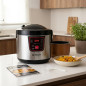 Máquina de Cocinar Programable | Capacidad 5 L | 11 Programas Automáticos | Cocción al Vapor, Sofrito y Recalentado Máquina de Cocinar Programable | Capacidad 5 L | 11 Programas Automáticos | Cocción al Vapor, Sofrito y Recalentado