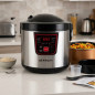 Máquina de Cocinar Programable | Capacidad 5 L | 11 Programas Automáticos | Cocción al Vapor, Sofrito y Recalentado Máquina de Cocinar Programable | Capacidad 5 L | 11 Programas Automáticos | Cocción al Vapor, Sofrito y Recalentado