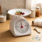2-kg-Küchenwaage – 10-g-Teilung | Mechanische Küchenwaage | Küchenwaage | Lebensmittelwaage zum Kochen