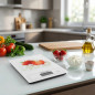 Balança de Cozinha Digital de Vidro de 5kg - Graduação de 1g | Balança de Cozinha Digital | Balança de Cozinha Digital | Peso de