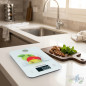 Balança de Cozinha Digital de Vidro de 5kg - Graduação de 1g | Balança de Cozinha Digital | Balança de Cozinha Digital | Peso de