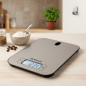 Balança de cozinha, 5 kg máx., balança de 1 g, plataforma de aço inoxidável, visor LCD retroiluminado, balança de cozinha Balança de cozinha, 5 kg máx., balança de 1 g, plataforma de aço inoxidável, visor LCD retroiluminado, balança de cozinha