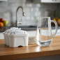 Wasserfilterkartuschen | 4er-Pack | Kompatibel mit BRITA- und Amazon Basics-Wasserfilterkannen | Ersatzfilter