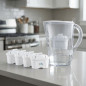 Water Filter Cartridges | 4 Pack | Compatible with BRITA and Amazon Basics Jugs | Replacement Filters