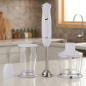 800W Hand Blender | Orbegozo Blender with Mixing Cup | Stainless Steel Blade | Ergonomic Handle 800W Hand Blender | Orbegozo Blender with Mixing Cup | Stainless Steel Blade | Ergonomic Handle