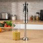 Mixeur plongeant 100 W | Mixeur Orbegozo avec bol mélangeur | Lame en acier inoxydable | Poignée ergonomique Mixeur plongeant 100 W | Mixeur Orbegozo avec bol mélangeur | Lame en acier inoxydable | Poignée ergonomique