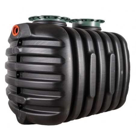 Septic tank with filter, 3000 liters, 5 to 11 inhabitants, CE certified