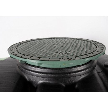 Septic tank with filter, 3000 liters, 5 to 11 inhabitants, CE certified