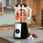 Batidora de Vaso 600 W | Jarra de Cristal 1,5 L | 5 Velocidades + Función Pulse | Ideal para Batidos, Smoothies Batidora de Vaso 600 W | Jarra de Cristal 1,5 L | 5 Velocidades + Función Pulse | Ideal para Batidos, Smoothies