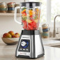 1500-W-Standmixer | 1,5-Liter-Glasbehälter | 7 Geschwindigkeitsstufen + Turbofunktion | Eiscrush-Funktion | Ideal für Shakes und 1500-W-Standmixer | 1,5-Liter-Glasbehälter | 7 Geschwindigkeitsstufen + Turbofunktion | Eiscrush-Funktion | Ideal für Shakes und