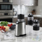 Liquidificador de 300 W | 2 jarras (570 ml e 400 ml) | Função triturar gelo | Ideal para shakes, smoothies e coquetéis