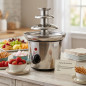 3-Tier Chocolate Fountain | Stainless Steel | 32W | Keep Warm Function | Portable Chocolate Fountain 3-Tier Chocolate Fountain | Stainless Steel | 32W | Keep Warm Function | Portable Chocolate Fountain