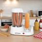 Orbegozo hot dog maker. From 1 to 6 sausages. Power 350 W. Orbegozo hot dog maker. From 1 to 6 sausages. Power 350 W.