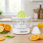Elektrischer Entsafter 0,5 Liter | Elektrischer Orangenentsafter | 25 W Entsafter mit abnehmbarem Tropfstopp Elektrischer Entsafter 0,5 Liter | Elektrischer Orangenentsafter | 25 W Entsafter mit abnehmbarem Tropfstopp
