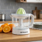 Elektrischer Entsafter (1 Liter) | Elektrischer Orangenentsafter | 25-Watt-Entsafter mit abnehmbarem, tropffreiem Deckel Elektrischer Entsafter (1 Liter) | Elektrischer Orangenentsafter | 25-Watt-Entsafter mit abnehmbarem, tropffreiem Deckel