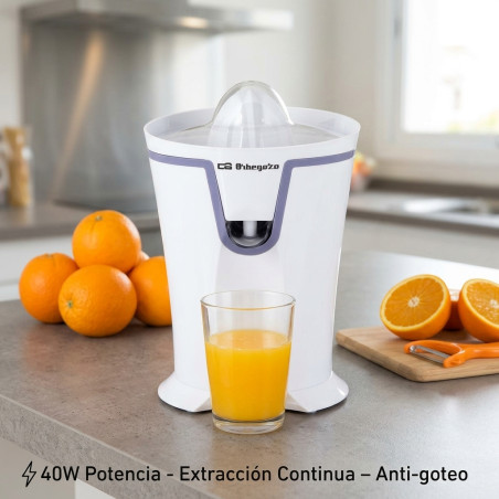 Extracteur de jus électrique à flux continu | Extracteur de jus d'orange électrique à versement continu | Extracteur de jus anti