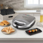 3-in-1 Sandwichmaker 800 W | Austauschbare Platten für Sandwiches, Grill und Waffeln | Antihaftbeschichtung | Rutschfester Boden 3-in-1 Sandwichmaker 800 W | Austauschbare Platten für Sandwiches, Grill und Waffeln | Antihaftbeschichtung | Rutschfester Boden
