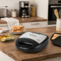 2-in-1 Sandwich Maker 750W | Interchangeable Sandwich and Grill Plates | Non-stick | Non-slip Base
