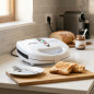 800W Electric Sandwich Maker | Makes 2 Sandwiches | Non-Stick Coating | Overheating Protection