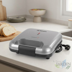 800W Electric Sandwich Maker | Non-Stick Coating | Overheating Protection | Non-Slip Base