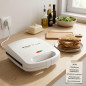 Electric Sandwich Maker 1500W | Makes 4 Sandwiches | Non-Stick Coating | Overheating Protection