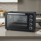 Forno elettrico da appoggio da 30 litri | Funzione convezione | 51x38,6x32,6 cm | Sistema di cottura rotante | Timer Forno elettrico da appoggio da 30 litri | Funzione convezione | 51x38,6x32,6 cm | Sistema di cottura rotante | Timer