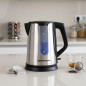 Chaleira elétrica de aço inoxidável de 1,7 litro | Chaleira elétrica pequena de 2200 W | Chaleira elétrica portátil para infusõe Chaleira elétrica de aço inoxidável de 1,7 litro | Chaleira elétrica pequena de 2200 W | Chaleira elétrica portátil para infusõe