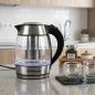 Hervidor Agua Electrico Jarra Cristal 1,8 Litros | Hervidor de Agua Pequeño 2200W | Tetera Electrica Portatil Infusiones o Te Hervidor Agua Electrico Jarra Cristal 1,8 Litros | Hervidor de Agua Pequeño 2200W | Tetera Electrica Portatil Infusiones o Te