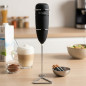 Espumador de Leche Eléctrico | Crea Espuma en Segundos | Carcasa de Tacto Suave | Ideal para Café, Batidos, Salsas Espumador de Leche Eléctrico | Crea Espuma en Segundos | Carcasa de Tacto Suave | Ideal para Café, Batidos, Salsas