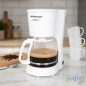 Cafetera de Goteo 15 Tazas 800W Orbegozo | Maquina de Cafe 1 litro| Cafetera de Filtro Antigoteo con Jarra Cafetera de Goteo 15 Tazas 800W Orbegozo | Maquina de Cafe 1 litro| Cafetera de Filtro Antigoteo con Jarra